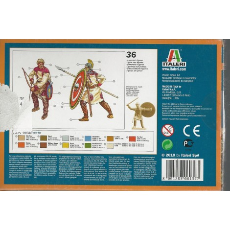 soldatini in plastica scala 1 : 72 ITALERI 6137 LATE ROMAN EMPIRE - LATE ROMAN LEGION nuovo con scatola aperta