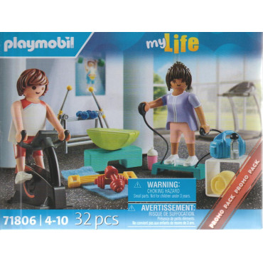 PLAYMOBIL MY LIFE 71806 FITNESS TRAINING PROMO PACK