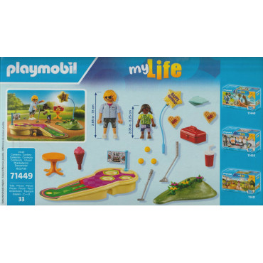 PLAYMOBIL MY LIFE 71449 MINIGOLF