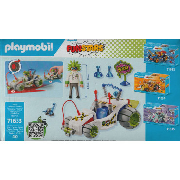 PLAYMOBIL FUN STARS 71633 RACING PROFESSOR