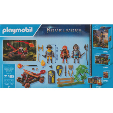 PLAYMOBIL NOVELMORE 71485 AGGUATO AL POSTO DI BLOCCO