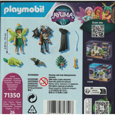 PLAYMOBIL ADVENTURES OF AYUMA 71350 FOREST FAIRY & BAT FAIR