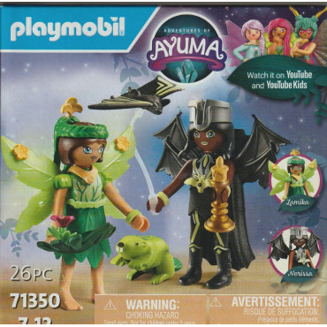 PLAYMOBIL ADVENTURES OF AYUMA 71350 FOREST FAIRY & BAT FAIR