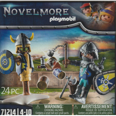 PLAYMOBIL NOVELMORE 71214 BRUCE BENNETT - ADDESTRAMENTO AL COMBATTIMENTO