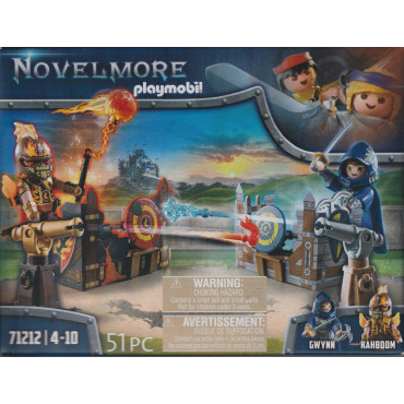 PLAYMOBIL NOVELMORE 71212 DUELLO - GWYNN VS KAHBOOM