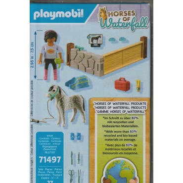 PLAYMOBIL HORSES OF WATERFALL 71497 HORSE THERAPIST