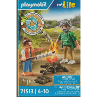 PLAYMOBIL MY LIFE 71513 FALO' CON MARSHMALLOW