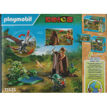 PLAYMOBIL DINOS 71525 OBSERVATORY FOR  DIMORPHODON