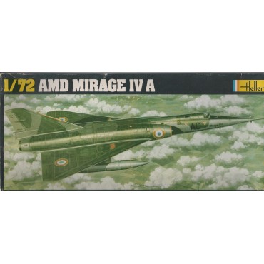 plastic model kit scale 1 : 72 HELLER 351 AMD MIRAGE IV A  new in open and damaged box