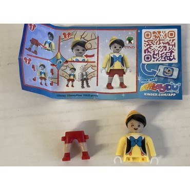 PLAYMOBIL FI?URES VS425 PINOCCHIO DISNEY CHARACTERS Kinder eggs limited edition