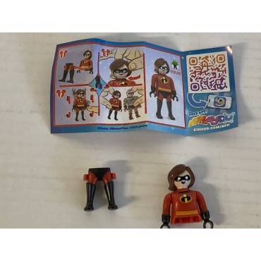 PLAYMOBIL FI?URES VS429 ELASTIGIRL CHARACTERS uova Kinder limited edition