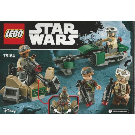 LEGO STAR WARS 75164 REBEL TROOPER BATTLE PACK