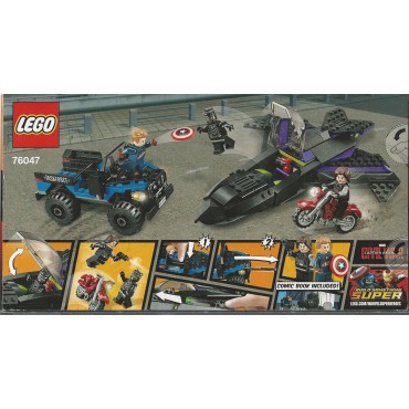 LEGO SUPER HEROES 76047 L'INSEGUIMENTO DI PANTERA NERA