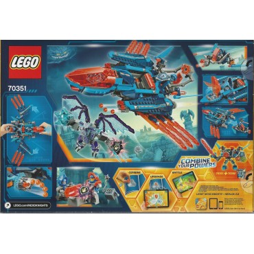 LEGO NEXO KNIGHT 70350 CLAY'S FALCON FIGHTER