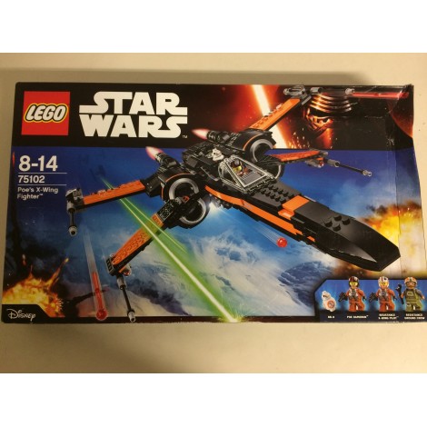 LEGO STAR WARS 75102 POE'S X WING FIGHTER SCATOLA DANNEGGIATA