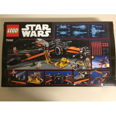 LEGO STAR WARS 75102 POE'S X WING FIGHTER DAMAGED BOX