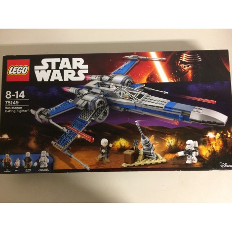 LEGO STAR WARS 75149 RESISTANCE X WING FIGHTER  DAMAGED NOX