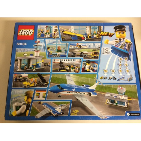 LEGO CITY 60104 TERMINAL PASSEGGERI SCATOLA DANNEGGIATA