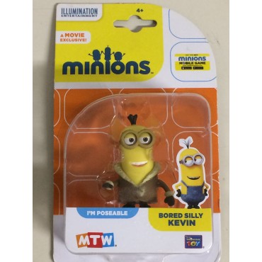 MINIONS 5cm ACTION FIGURE BORED SILLY KEVIN