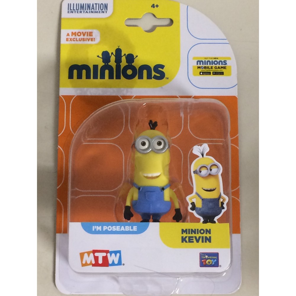 MINIONS 5cm ACTION FIGURE MINION KEVIN