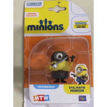 MINIONS 5cm ACTION FIGURE EYE MATIE MINION