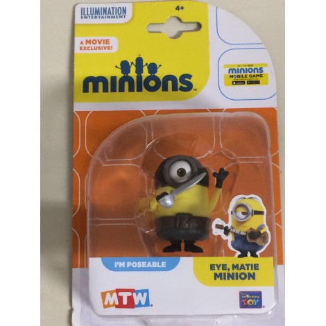 MINIONS 5cm ACTION FIGURE EYE MATIE MINION