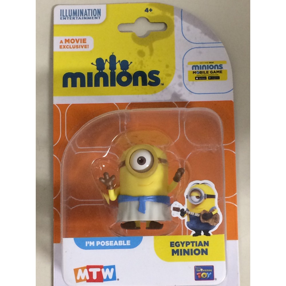 MINIONS 5cm ACTION FIGURE EGIPTIAN MINION