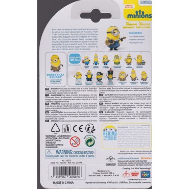 MINIONS 5cm ACTION FIGURE  BORED SILLY STUART