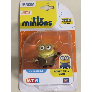 MINIONS 5cm ACTION FIGURE  BORED SILLY BOB