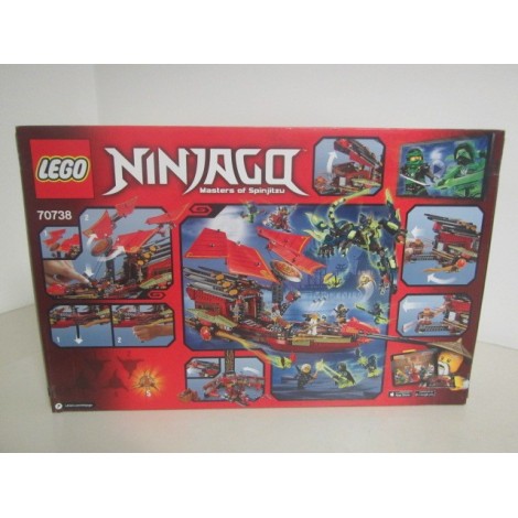 NINJAGO 70738 DAMAGED BOX FINAL OF DESTINY'S BOUNTY