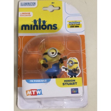 MINIONS 5cm ACTION FIGURE  MINION STUART