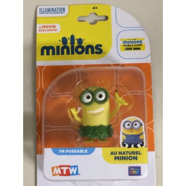 MINIONS 5cm ACTION FIGURE  AU NATUREL MINION