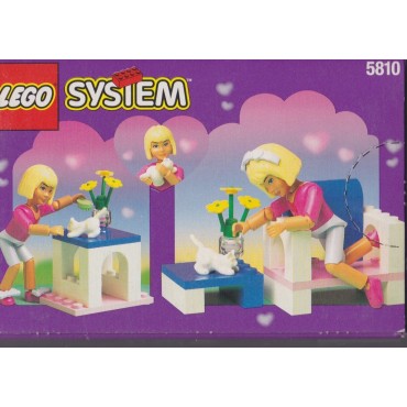 LEGO SYSTEM BELVILLE 5810 VANITY FUN scatola danneggiata