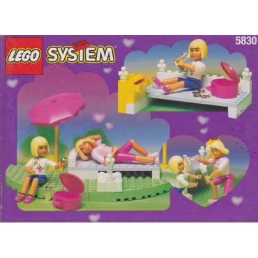 LEGO SYSTEM BELVILLE 5830  LA GELATERIA  scatola danneggiata