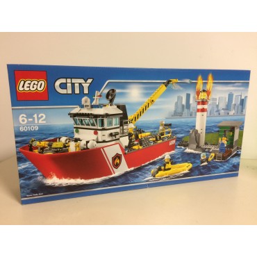 LEGO CITY 60109 LA MOTOBARCA ANTINCENDIO