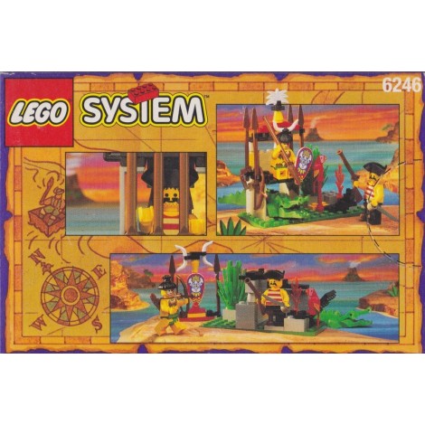 LEGO SYSTEM PIRATES 6244 IMPERIAL ARMADA SENTRY damaged box