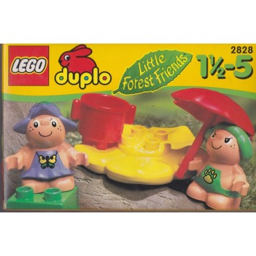 LEGO DUPLO 2828 LITTLE FOREST FRIENDS - SUPPER TIME