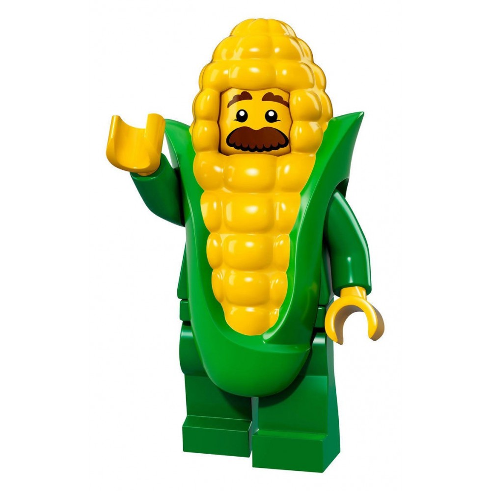 LEGO MINIFIGURES 71018 SERIE 17 04 CORN COB GUY