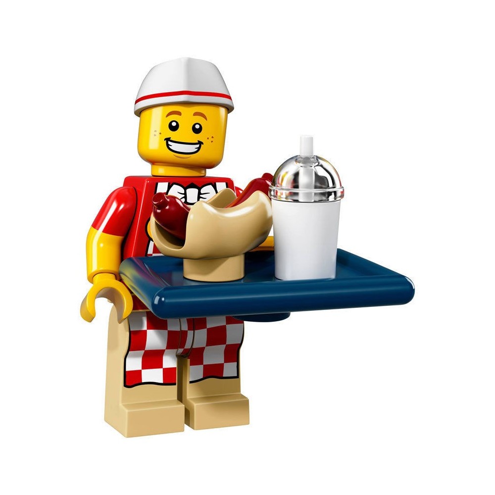 LEGO MINIFIGURES 71018 SERIE 17 06 HOT DOG VENDOR
