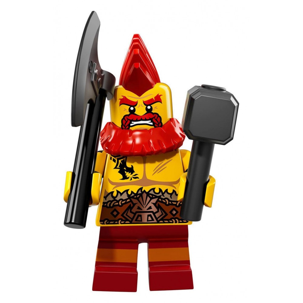 del enorm Procent LEGO MINIFIGURES 71018 SERIE 17 10 BATTLE DWARF