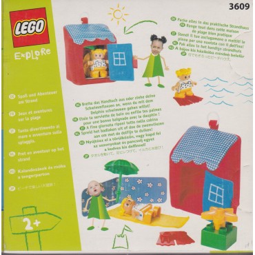 LEGO DUPLO 3609 EXPLORE - BEACH HOUSE