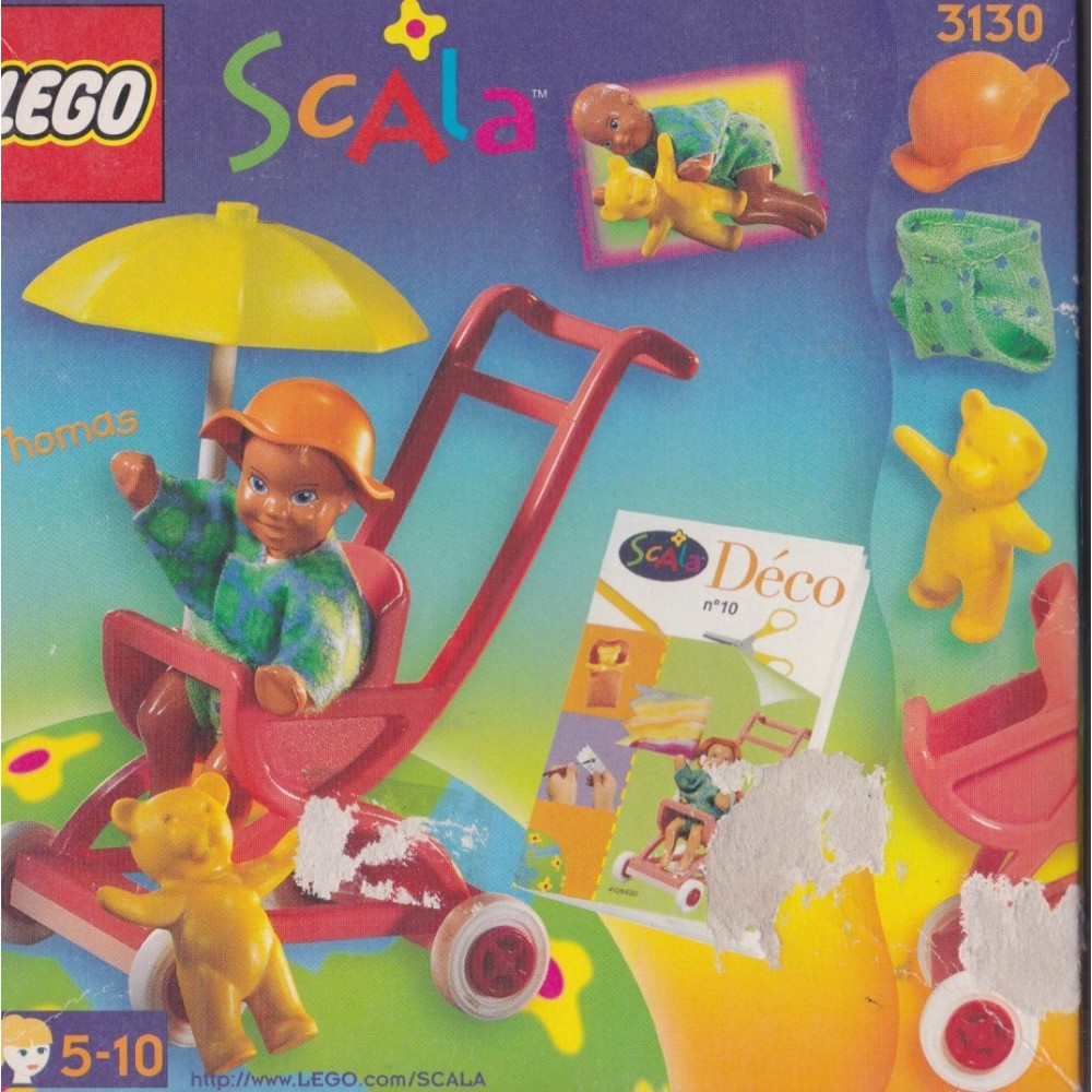 LEGO SCALA 3130 THOMAS NEL PASSEGGINO scatola danneggiata