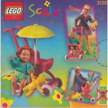 LEGO SCALA  3130 THOMAS IN STROLLER damaged box