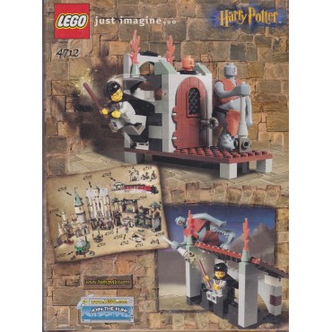 LEGO HARRY POTTER 4712 TROLL ON THE LOOSE scatola danneggiata