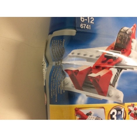 LEGO CREATOR 6741 MINI JET 3 in 1 damaged box