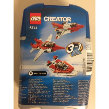 LEGO CREATOR 6741 MINI JET 3 in 1 scatola danneggiata