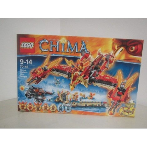 LEGO LEGENDS OF CHIMA 70146 FLYING PHOENIX FIRE TEMPLE