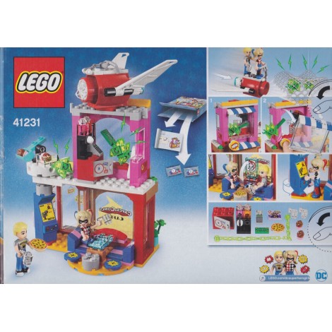 LEGO DC SUPER HERO GIRLS 41231 HARLEY QUINN AL SALVATAGGIO