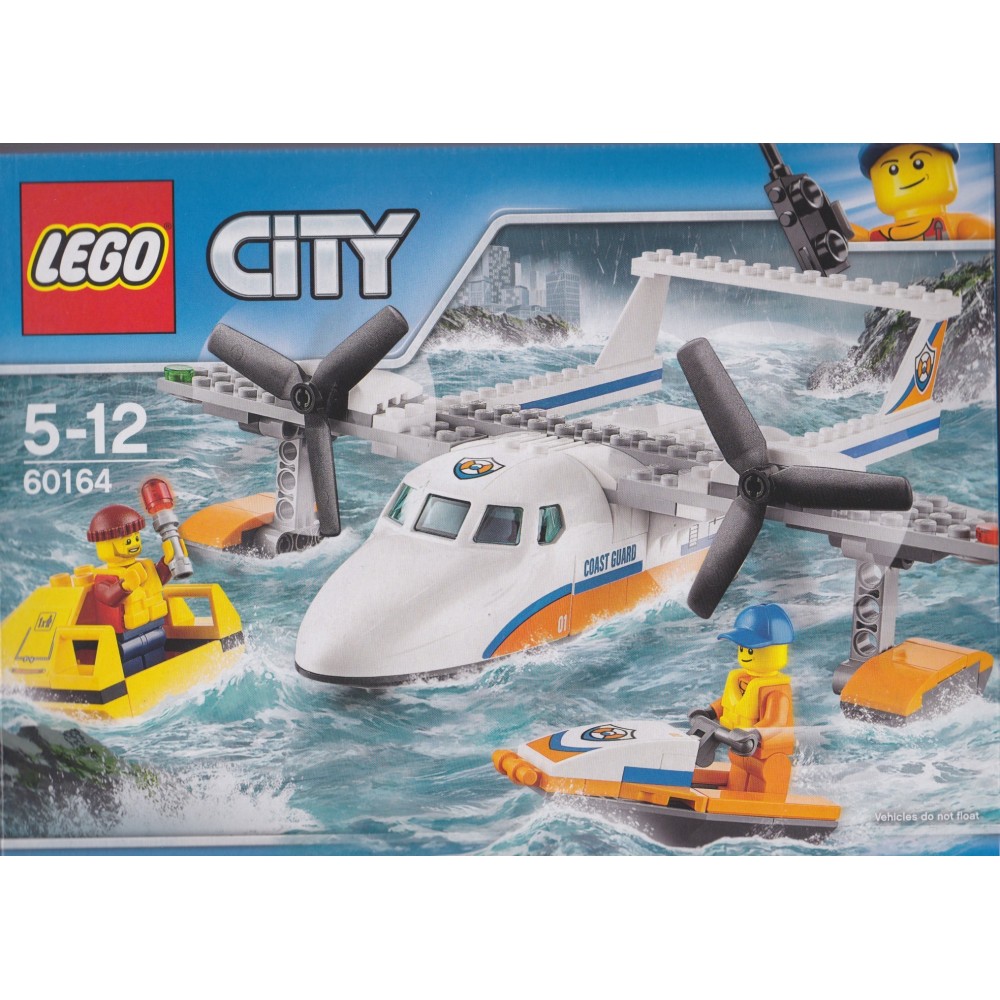 At passe en kreditor slå LEGO CITY 60164 SEA RESCUE PLANE
