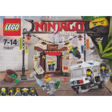 LEGO CITY NINJAGO THE MOVIE 70607 INSEGUIMENTO A NINJAGO CITY